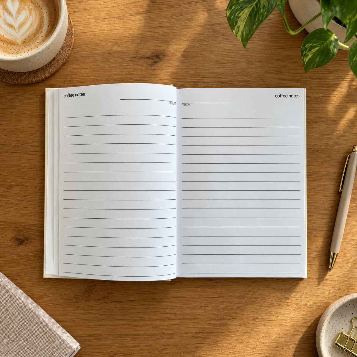 COFFEE NOTES Notizbuch